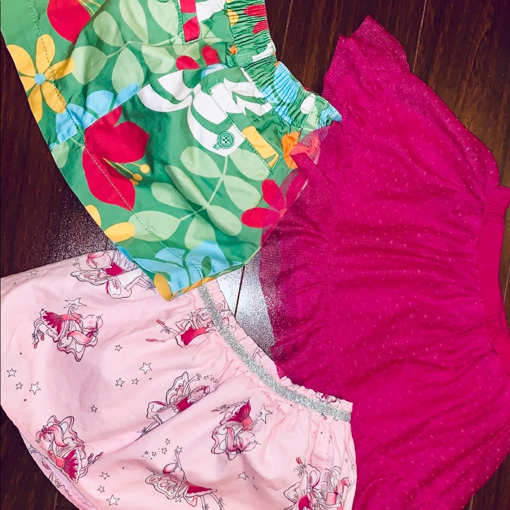 3 toddler skirts